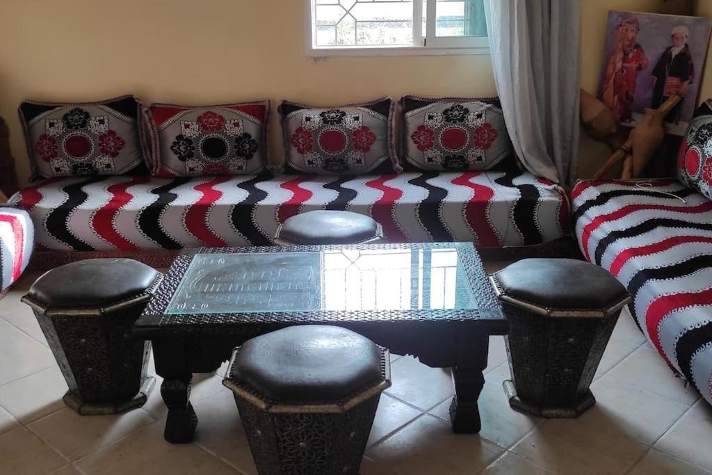 Charmant Appartement Dans Un Quartier Chic Et Calme マラケシュ エクステリア 写真